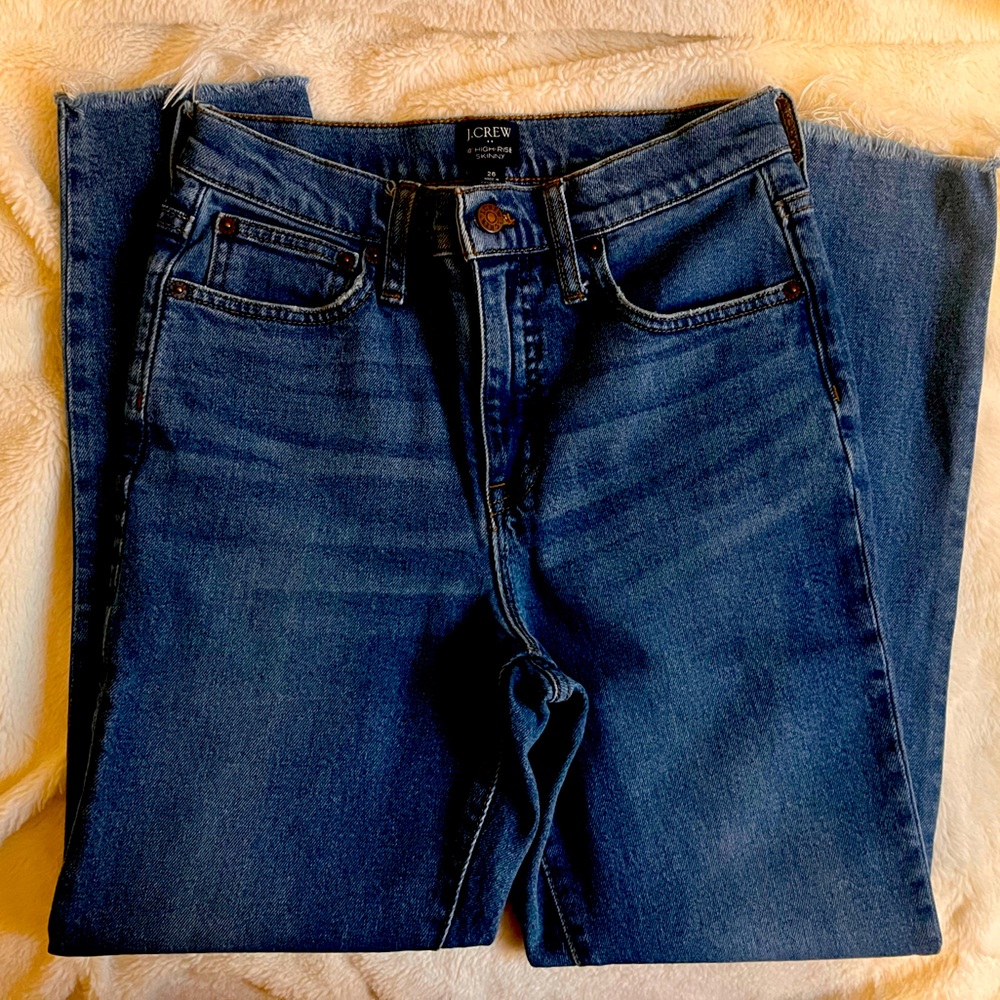 J.Crew Denim 10-inch High Rise Skinny Jeans